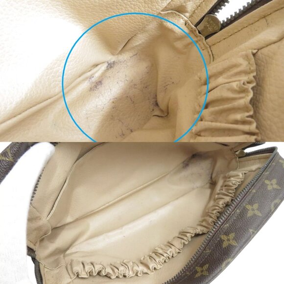 216267BR (L3) Louis Vuitton Clutch Bag Trousse Toilette Brown Monogram - Picture 9 of 11